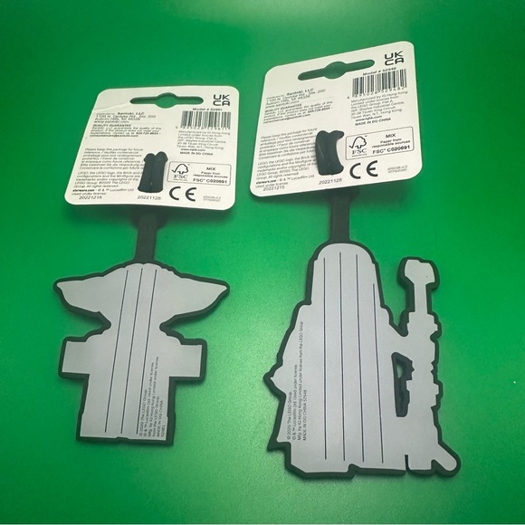 LEGO Star Wars Mandalorian & Grogu Bag Tags Set (Disney) - Picture 7 of 9